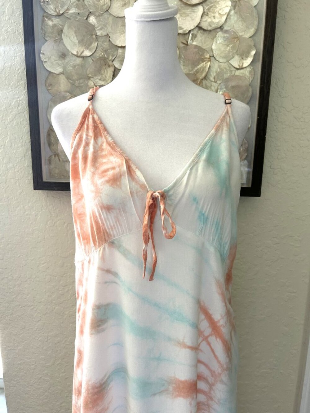 Roxy Pastel Tie Dye Midi Dress - Picture 2 of 6